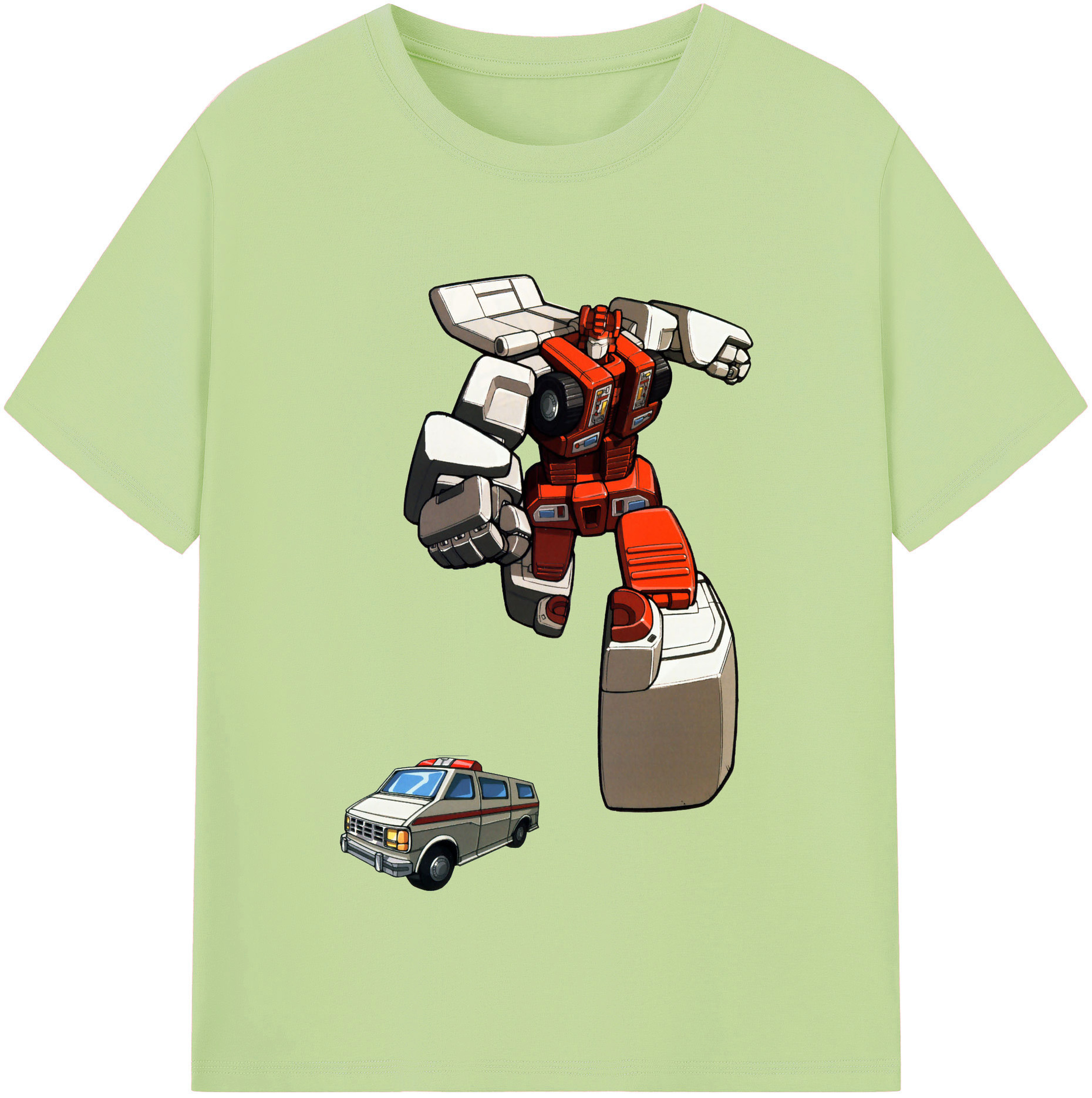 （画像用）  綿100％半袖Tシャツ（フロントプリント）